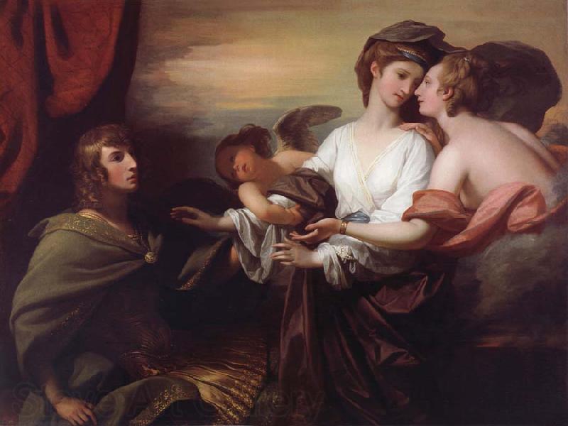 Benjamin West Helen Brought to Paris Spain oil painting art